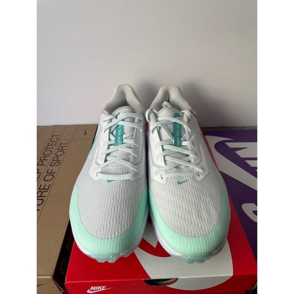 Nike Air Zoom Infinity Tour NEXT% Golf - White / Teal - Picture 3 of 6